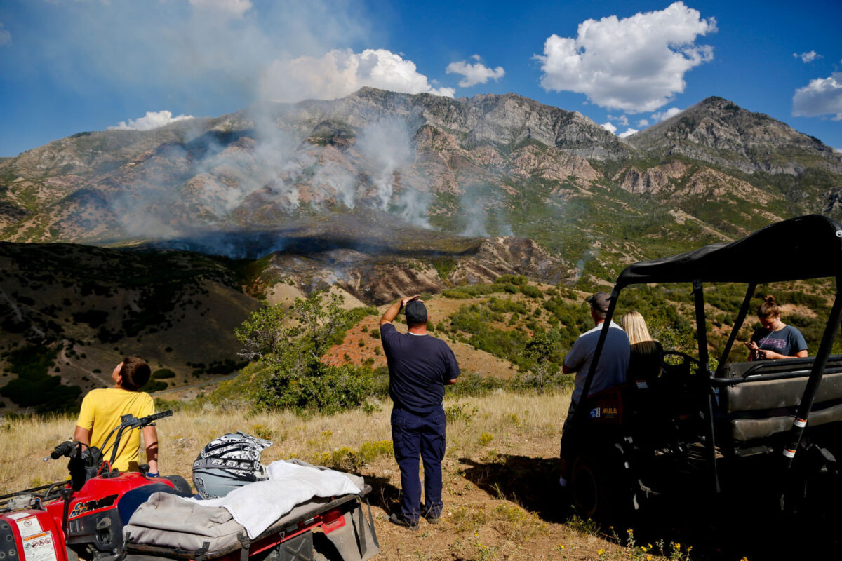 Fires ignite in Santaquin, Lone Peak Wilderness News, Sports, Jobs Daily Herald